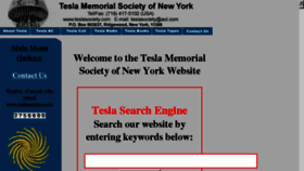 What Teslasociety.com website looked like in 2018 (6 years ago)