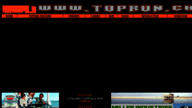 What Toprun.ch website looked like in 2018 (6 years ago)
