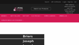 What Thepinkinvasioncompany.co.uk website looked like in 2018 (6 years ago)