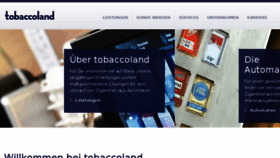 What Tobaccoland.de website looked like in 2018 (6 years ago)