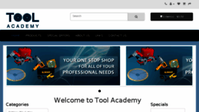 What Toolacademy.com website looked like in 2018 (6 years ago)