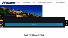 What Travelmartindia.com website looked like in 2018 (5 years ago)