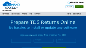 What Tdsmanonline.com website looked like in 2018 (6 years ago)