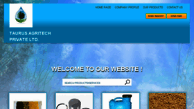What Taurusagritech.com website looked like in 2018 (5 years ago)