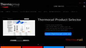 What Thermogroup.com.au website looked like in 2018 (5 years ago)