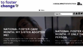 What Tofosterchange.org website looked like in 2018 (6 years ago)