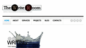 What Thewriteroom.com website looked like in 2018 (6 years ago)