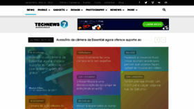 What Techmania.com.br website looked like in 2018 (6 years ago)