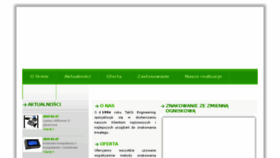 What Taksi.pl website looked like in 2018 (6 years ago)