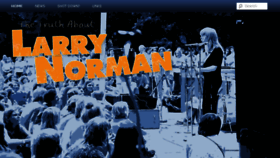 What Thetruthaboutlarrynorman.com website looked like in 2018 (6 years ago)