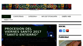 What Totonicapan.org website looked like in 2018 (5 years ago)