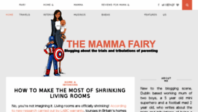 What Themammafairy.com website looked like in 2018 (6 years ago)