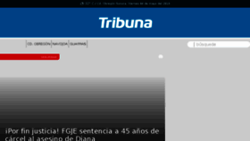 What Tribuna.info website looked like in 2018 (6 years ago)