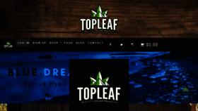 What Topleaf.ca website looked like in 2018 (5 years ago)
