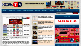 What Truyenhinhcaphanoi.com website looked like in 2018 (5 years ago)
