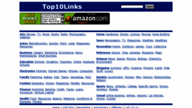 What Top10links.com website looked like in 2018 (5 years ago)