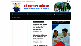 What Thptquocgia.org website looked like in 2018 (5 years ago)