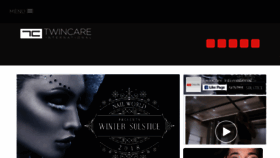 What Twincare.co.za website looked like in 2018 (6 years ago)