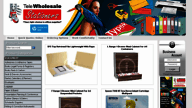 What Telestationers.co.za website looked like in 2018 (6 years ago)