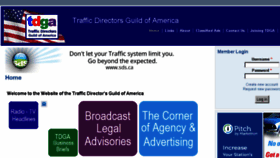 What Tdga.org website looked like in 2018 (6 years ago)
