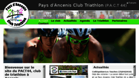 What Triathlon-ancenis.fr website looked like in 2018 (5 years ago)