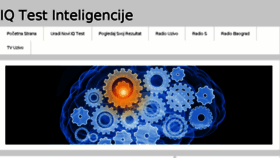 What Testinteligencije.com website looked like in 2018 (6 years ago)