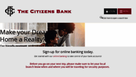 What Thecitizensbank.cc website looked like in 2018 (5 years ago)