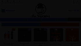 What Thevaporist.org website looked like in 2018 (6 years ago)