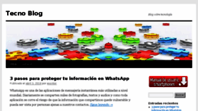 What Tecnoblog.com.mx website looked like in 2018 (6 years ago)