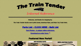 What Ttender.com website looked like in 2018 (5 years ago)