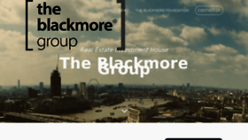 What Theblackmoregroup.com website looked like in 2018 (5 years ago)