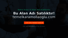 What Temelkaramollaoglu.com website looked like in 2018 (6 years ago)