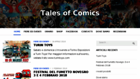What Talesofcomics.it website looked like in 2018 (5 years ago)