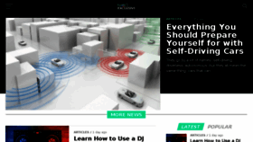 What Techexclusive.net website looked like in 2018 (6 years ago)