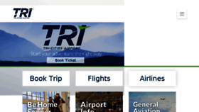 What Triflight.com website looked like in 2018 (6 years ago)