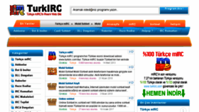 What Turkirc.com website looked like in 2018 (6 years ago)