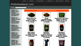 What Thebobadepot.com website looked like in 2018 (6 years ago)