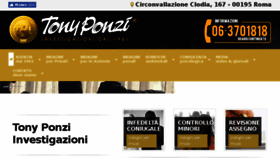 What Tonyponzi.it website looked like in 2018 (5 years ago)