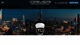 What Thedriver.ae website looked like in 2018 (6 years ago)