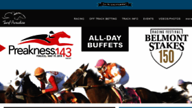 What Turfparadise.com website looked like in 2018 (5 years ago)