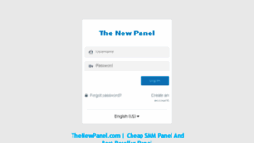 What Thenewpanel.com website looked like in 2018 (5 years ago)