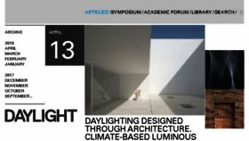 What Thedaylightsite.com website looked like in 2018 (6 years ago)