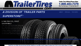 What Trailertires.com website looked like in 2018 (5 years ago)