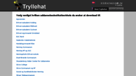 What Tryllehat.herningsholm.it website looked like in 2018 (6 years ago)