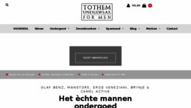 What Tothem-underwear.com website looked like in 2018 (5 years ago)