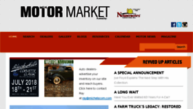 What Themotormarket.com website looked like in 2018 (5 years ago)
