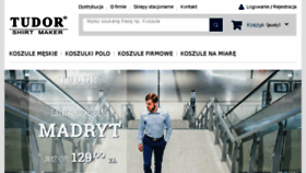 What Tudor-koszule.pl website looked like in 2018 (5 years ago)