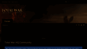 What Totalwar-rome-2.de website looked like in 2018 (6 years ago)
