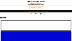 What Trademarkcompanyregistration.com website looked like in 2018 (6 years ago)