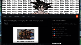 What Theanimereality.com website looked like in 2018 (5 years ago)